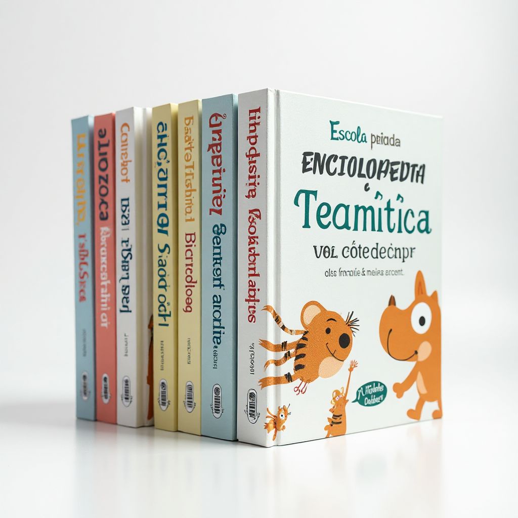 Kit Enciclopédia Temática - 6 Volumes